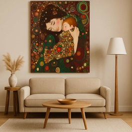 Wallity Pintura Decorativa en Lienzo Multicolor 50 x 70 cm